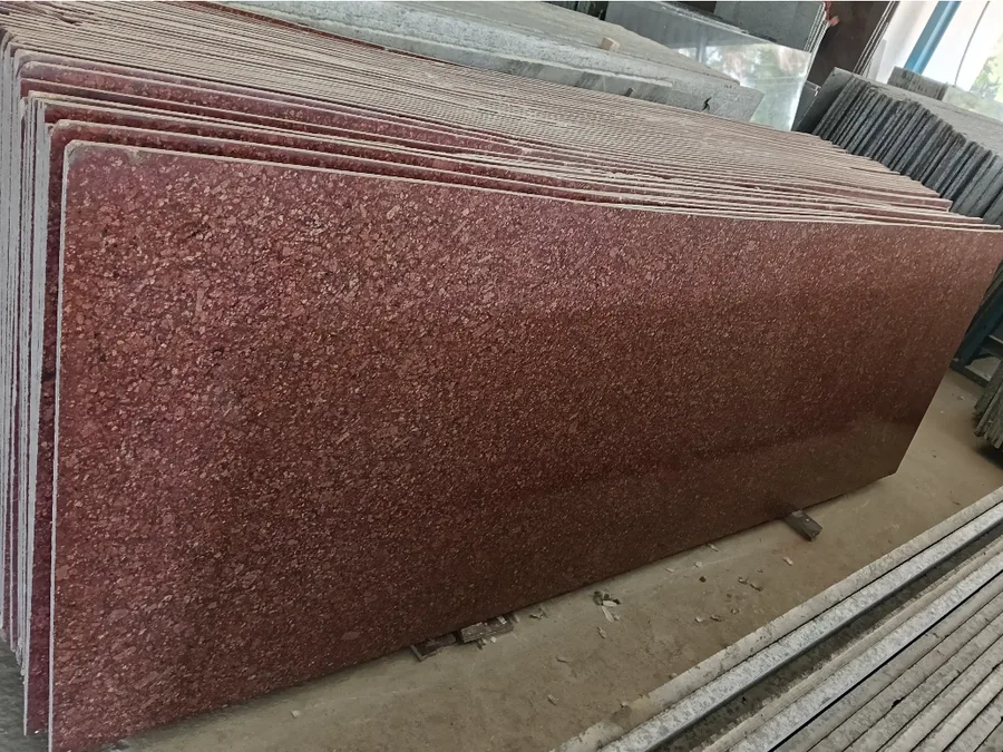Imperial Red Granite Slab (Polished Finish)
