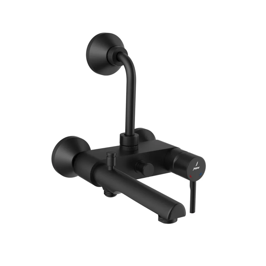 Jaquar Florentine Prime 3-in-1 Single Lever Wall Mixer - Black Matt | FLP-BLM-5125PM