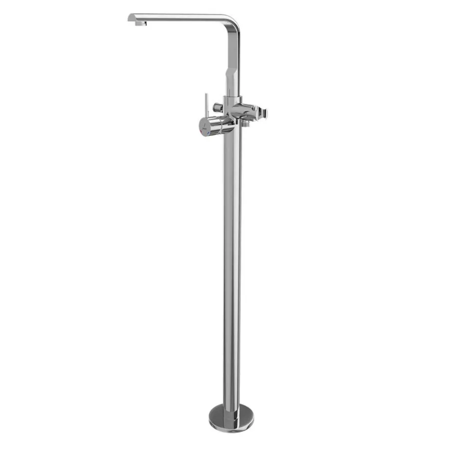 Jaquar Florentine Prime Floor Mounted Bath Mixer Exposed Parts - Chrome | FLP-CHR-5121KPM