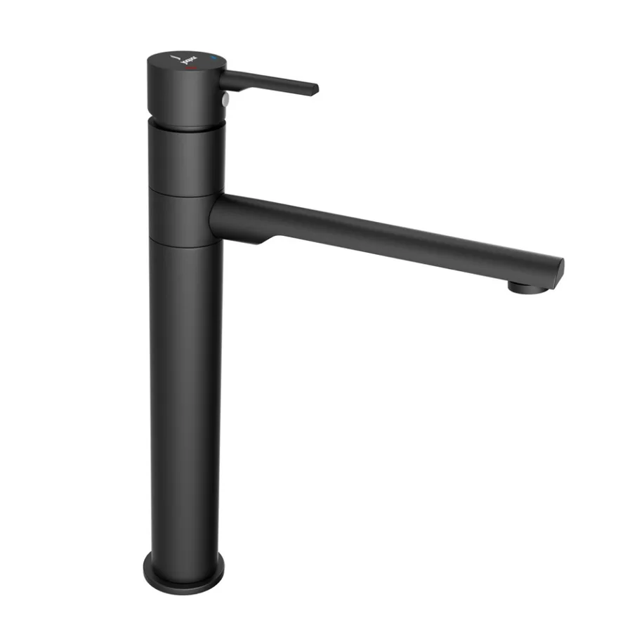 Jaquar Florentine Prime Table Mounted Sink Mixer with 210 mm Extension - Black Matt | FLP-BLM-5009BPM