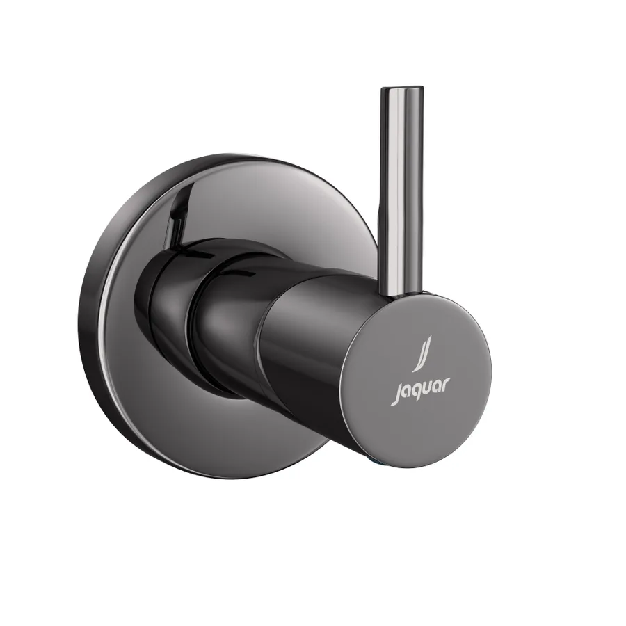 Jaquar Florentine Prime Concealed Stop Cock and Flush Cock Exposed Parts Kit - Black Chrome | FLP-BCH-5083KPM