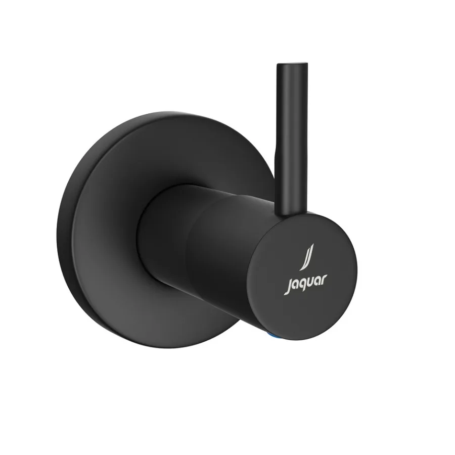 Jaquar Florentine Prime Concealed Stop Cock and Flush Cock Exposed Parts Kit - Black Matt | FLP-BLM-5083KPM