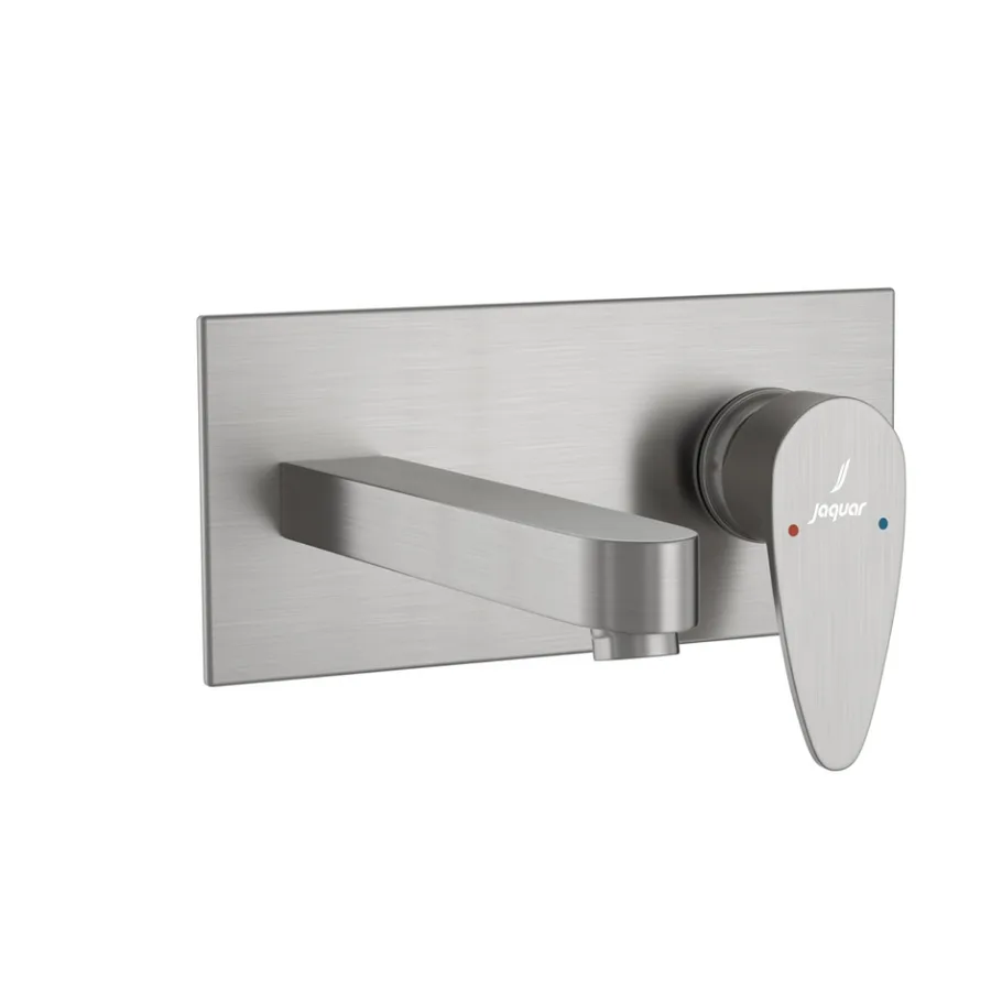 Jaquar Vignette Prime Wall Mounted Basin Mixer Exposed Parts Kit - Stainless Steel Finish | VGP-SSF-81233NK