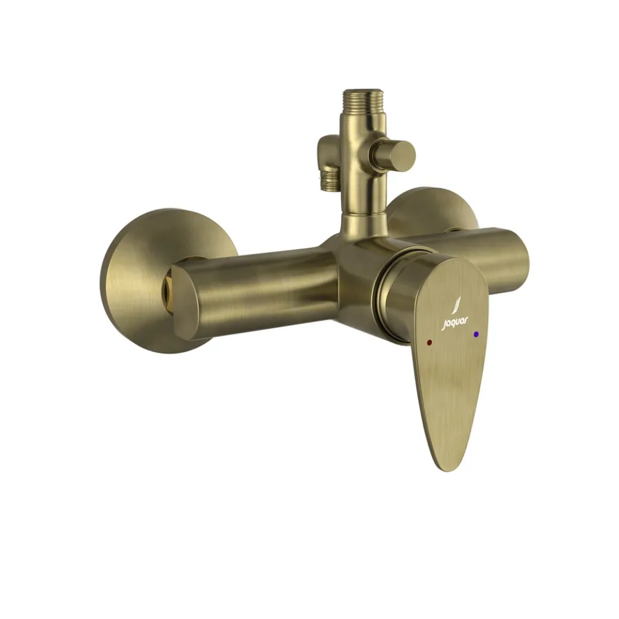 Jaquar Vignette Prime Single Lever Shower Mixer with Shower Pipe and Hand Shower Connections - Antique Bronze | VGP-ABR-81145