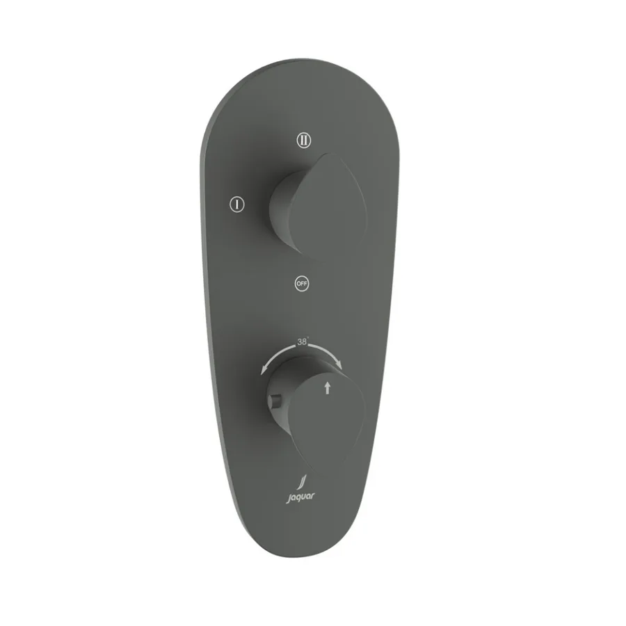 Jaquar Vignette Prime Aquamax Thermostatic Shower Mixer Exposed Parts Kit with 3-Way Diverter - Graphite | VGP-GRF-81683NK