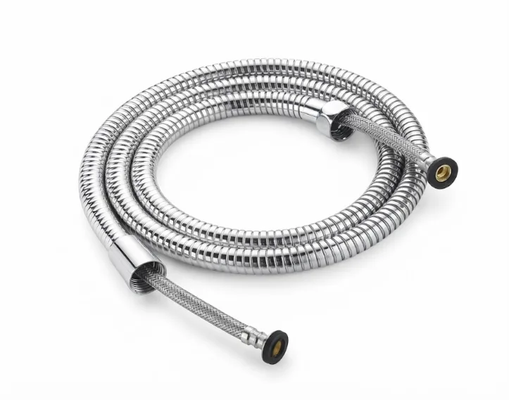 SS-304 Pullout Shower Hose 1.5 mtr - Chrome