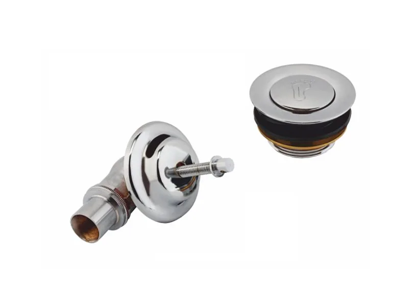 Bathtub Overflow Pop Up Set - Brass