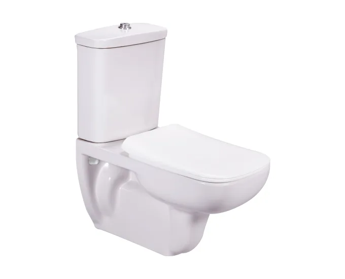 CERA Two Piece Toilets Campbell with slim soft close seat cover
