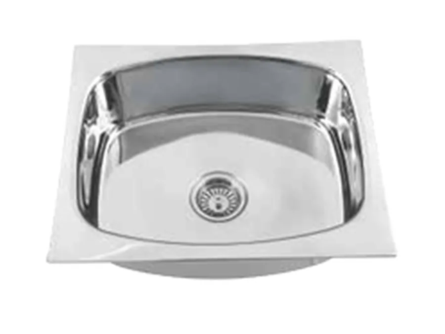 Polo SS Single Bowl Kitchen Sink 22"x18" - Premium