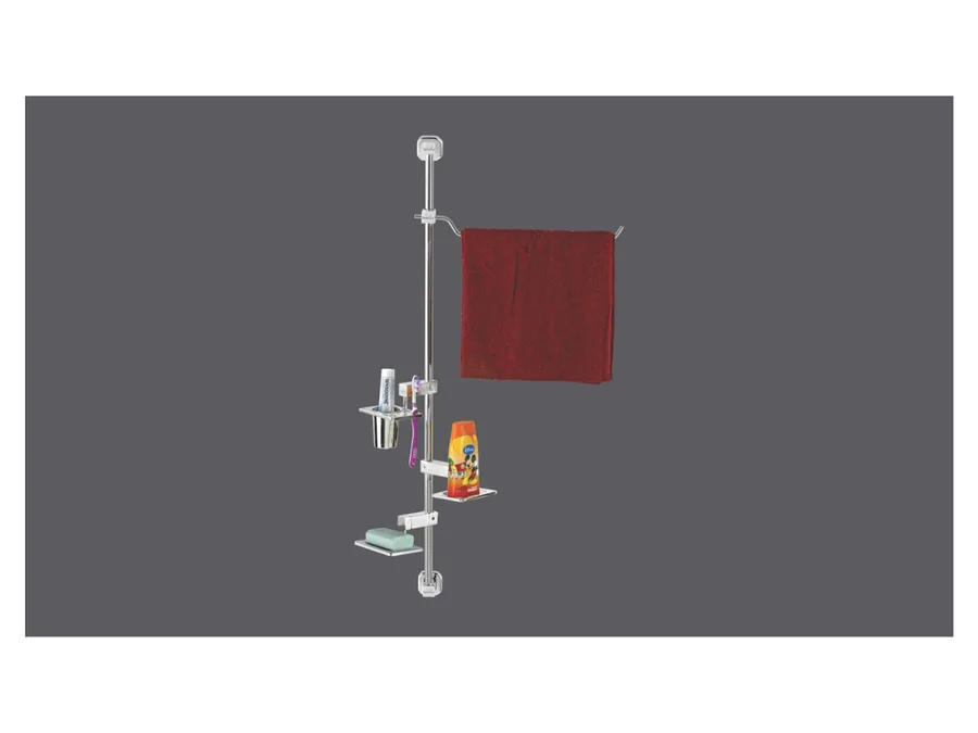 Sparrow Diamond 4-in-1 Bathroom Accessory - Chrome Plated