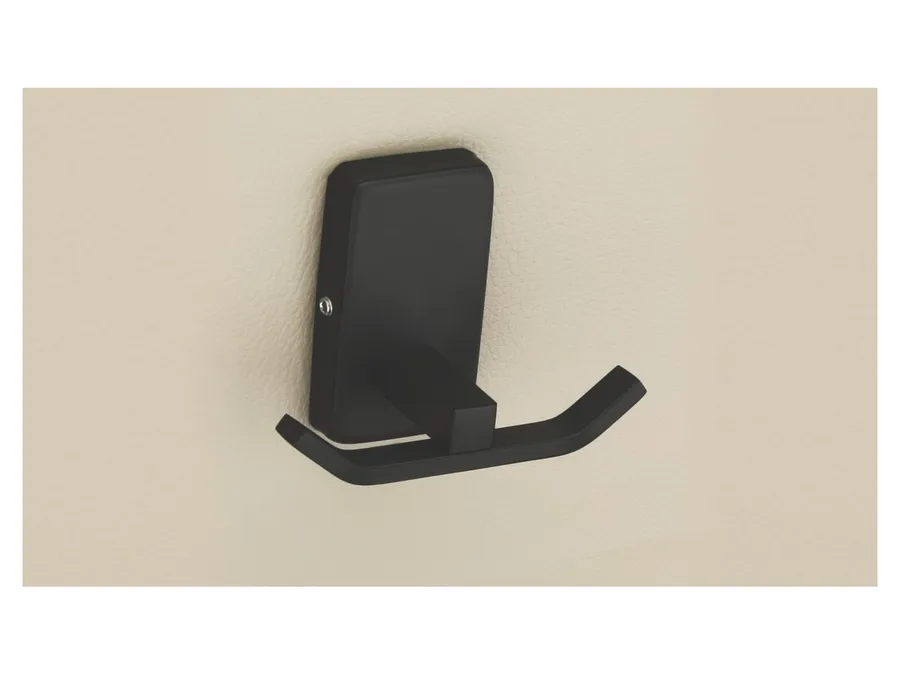 Sparrow Opal Towel Hook - Matt Black
