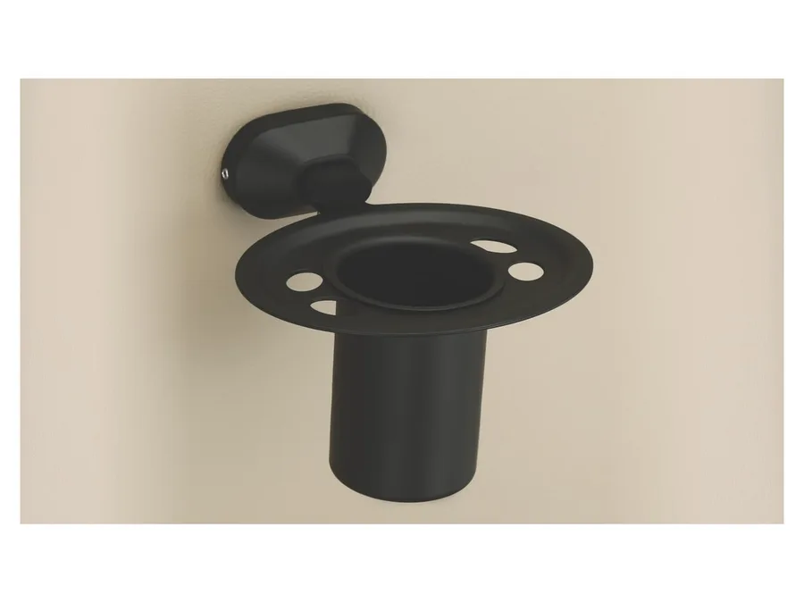 Sparrow Aster Tumbler Holder - Matt Black
