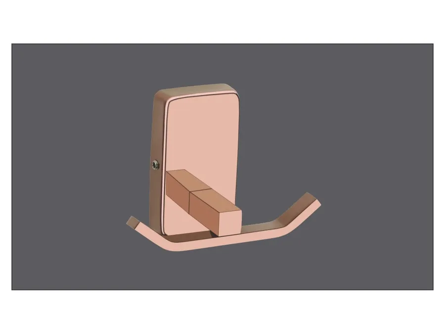 Sparrow Opal Robe Hook - PVD Rose Gold