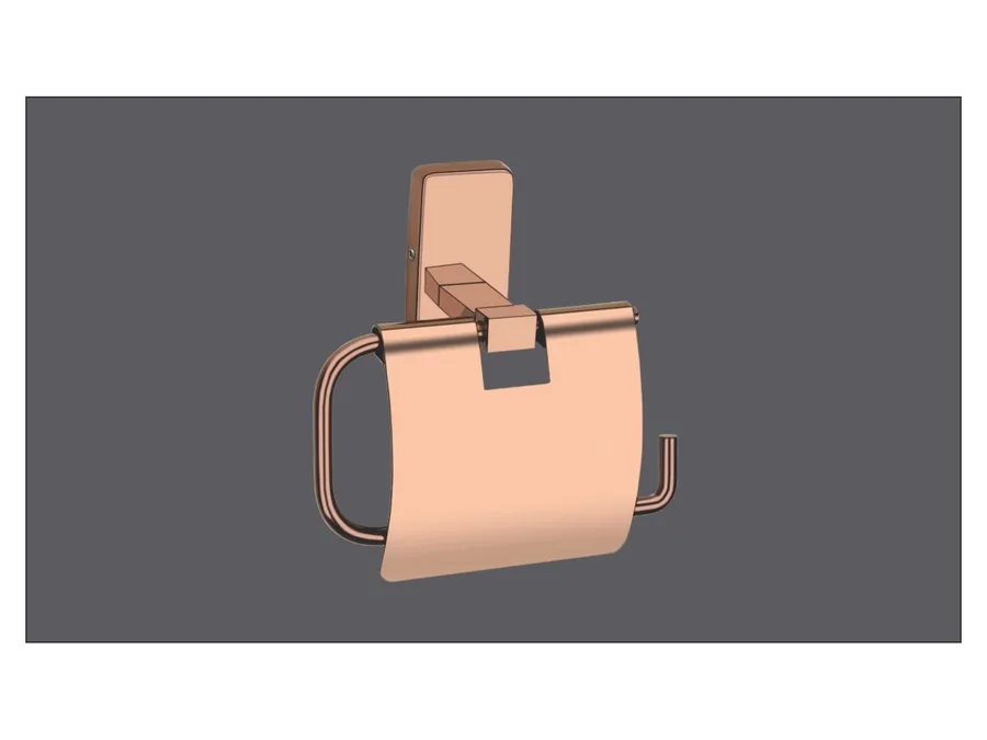 Sparrow Opal Toilet Paper Holder - PVD Rose Gold
