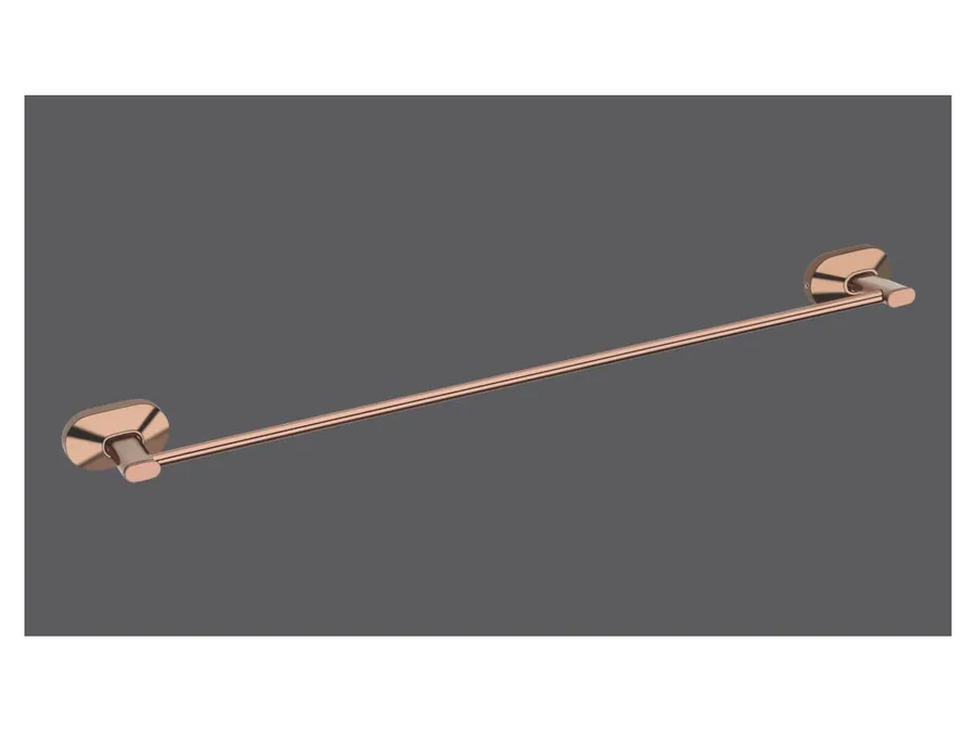 Sparrow Aster Towel Rod - PVD Rose Gold, 24"