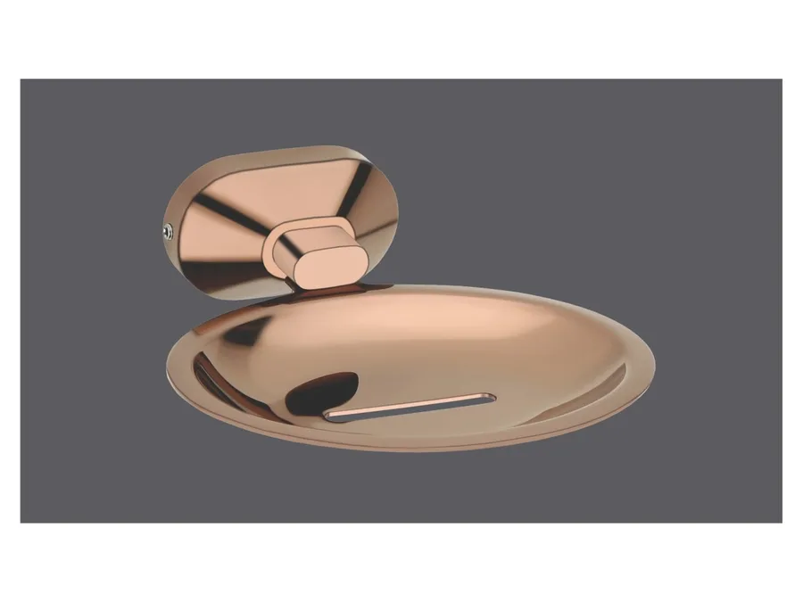 Sparrow Aster Soap Dish - PVD Rose Gold