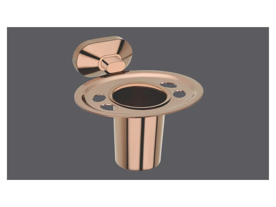 Sparrow Aster Tumbler Holder - PVD Rose Gold