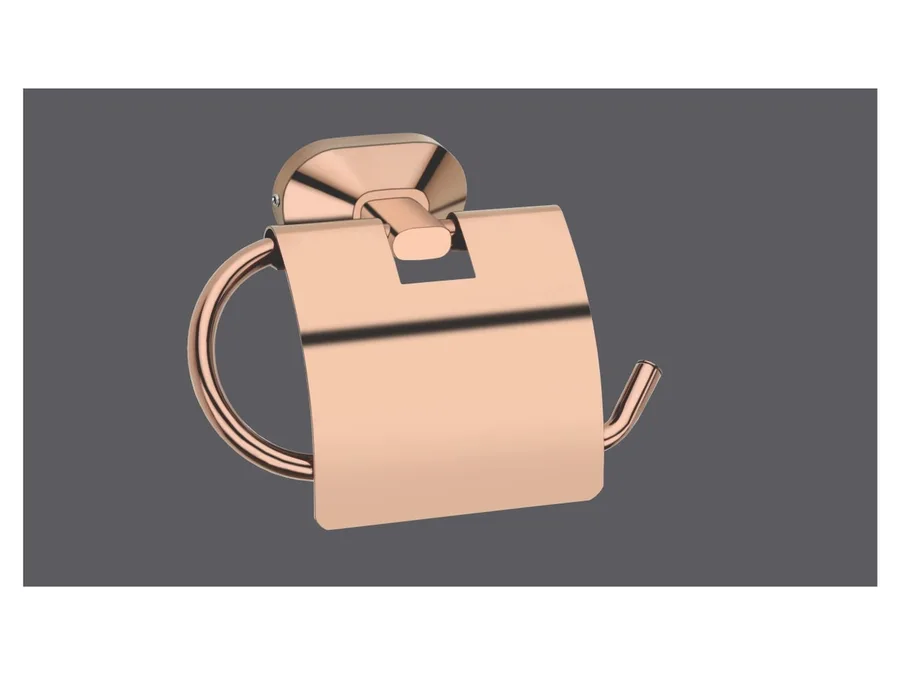 Sparrow Aster Toilet Paper Holder - PVD Rose Gold