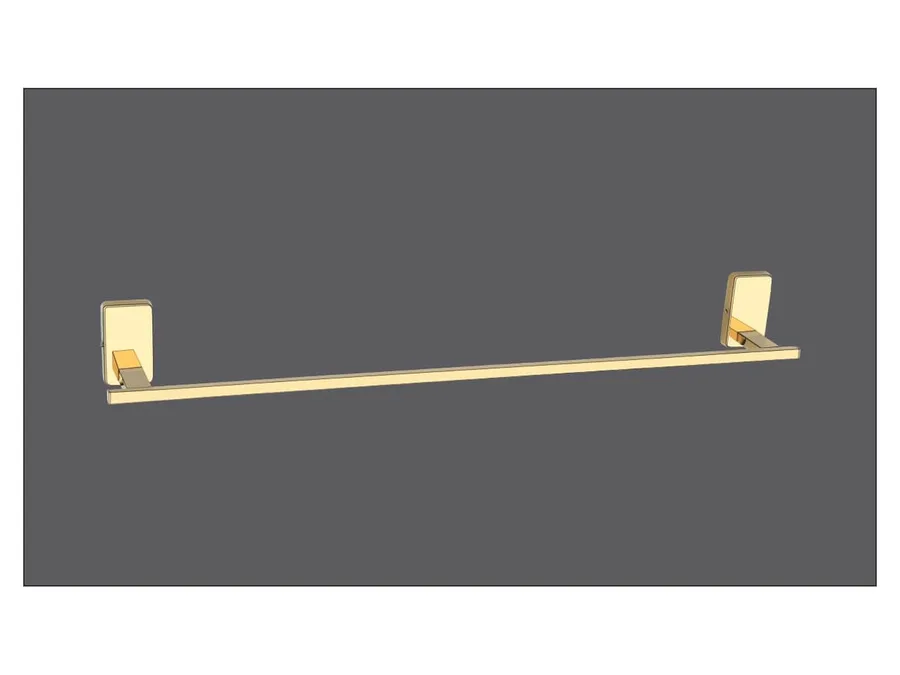 Sparrow Opal Towel Rod - PVD Gold, 24"