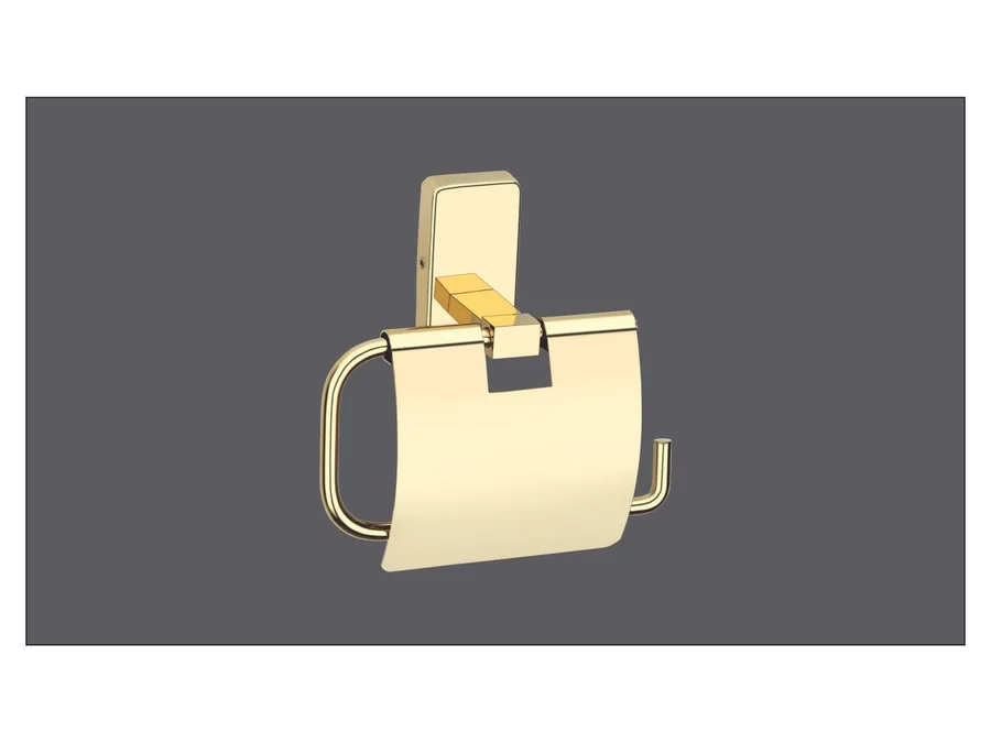 Sparrow Opal Toilet Roll Holder - PVD Gold