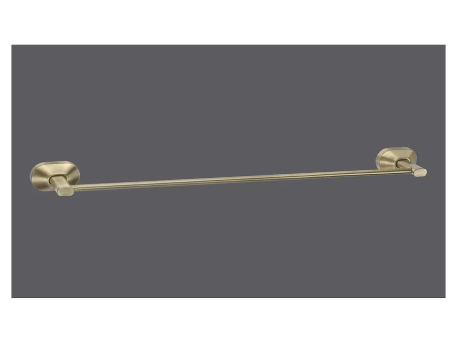 Sparrow Aster Towel Rod - Brass Antique, 24"