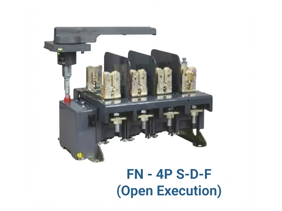 Lauritz Knudsen FN 200 FP Open execution Switch Disconnector Fuse