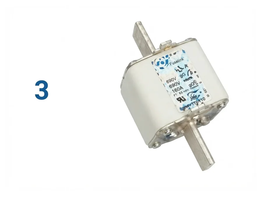 Lauritz Knudsen HN DIN HRC Fuse Link 630A Size 3