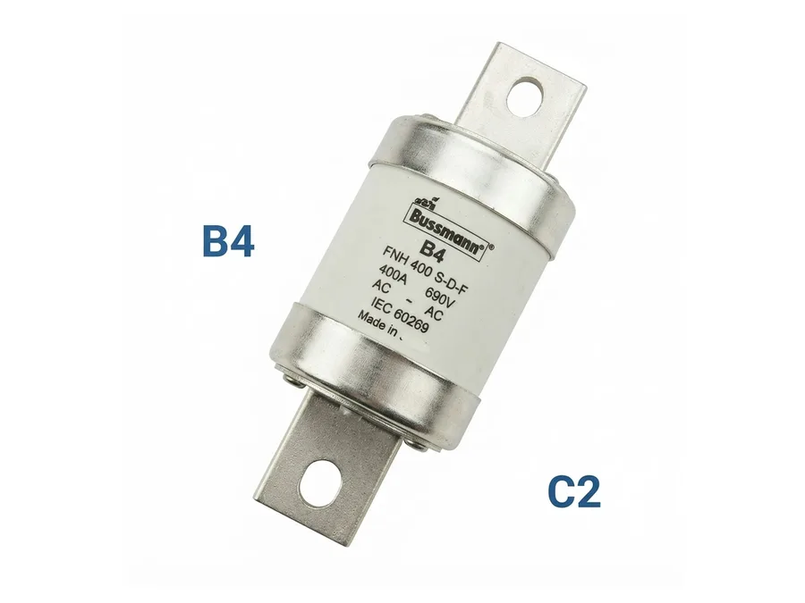 Lauritz Knudsen HQ Bolted HRC Fuse Link 400A Size B4