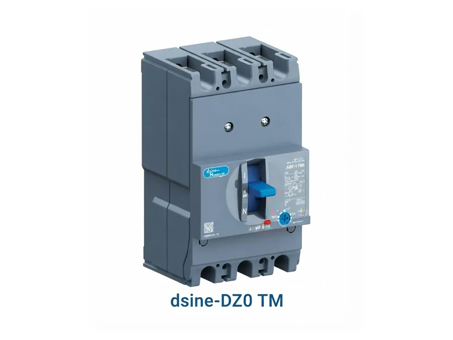 Lauritz Knudsen dsine DZ0-125D 100A 3 Pole MCCB with Thermal-Magnetic Release