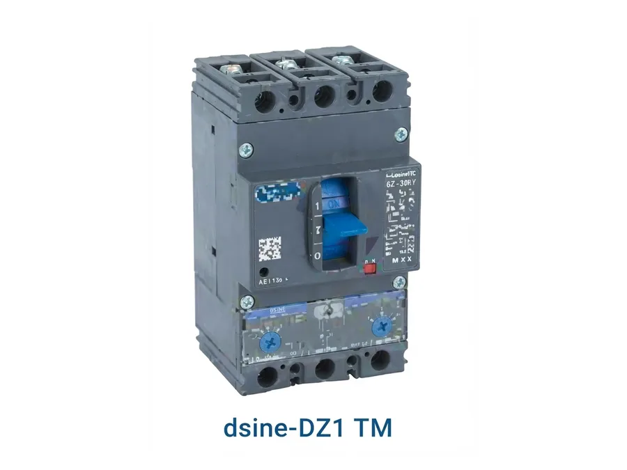 Lauritz Knudsen dsine DZ6-400H 200A 4 Pole MCCB with Thermal-Magnetic Release