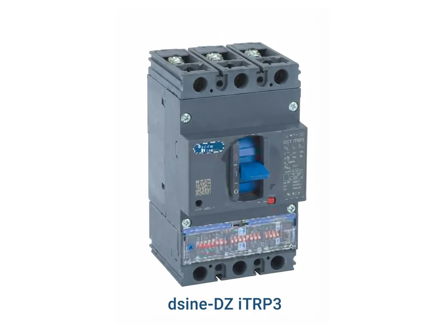 Lauritz Knudsen dsine DZ7-1000H 1000A 4 Pole MCCB with Microprocessor iTRP1 Release