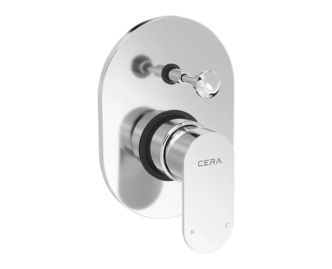 CERA Curve 5-Way Single Lever Concealed Diverter