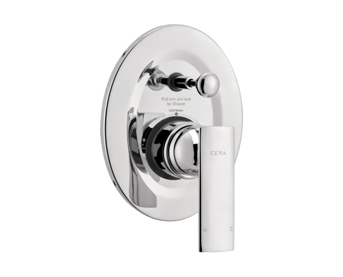 CERA Titanium 5-Way Single Lever Concealed Diverter