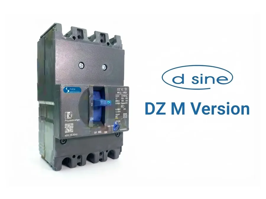 Lauritz Knudsen dsine DZ6-400N 400A 3 Pole MCCB for Motor back-up Protection