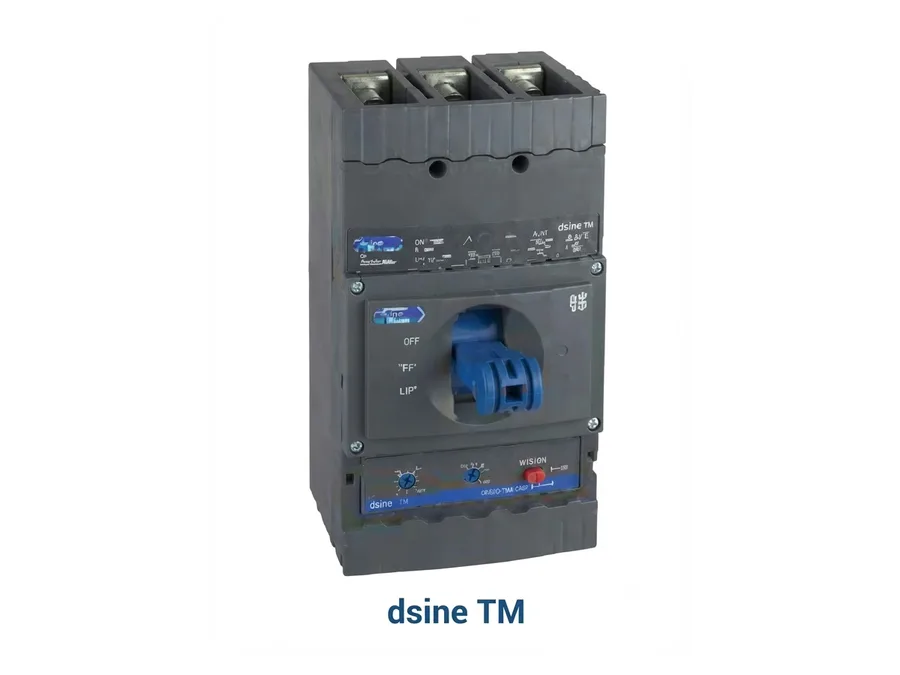 Lauritz Knudsen dsine DN0-100C 20A 4 Pole MCCB with Thermal-Magnetic Release