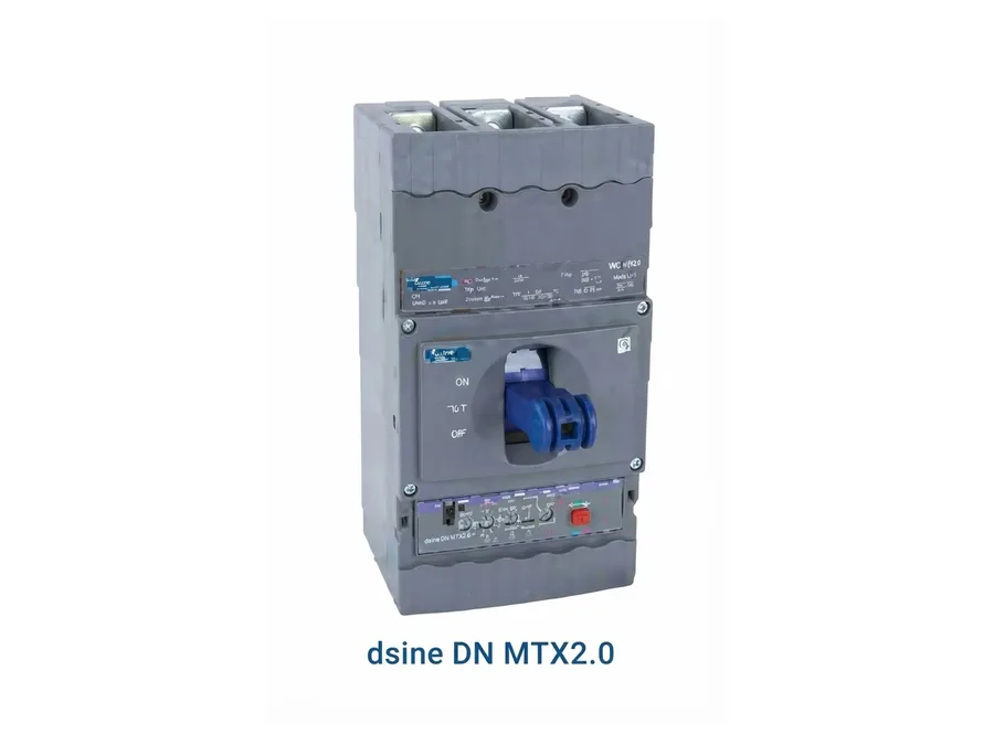 Lauritz Knudsen dsine DN4-1250S 800A 4 Pole MCCB with Microprocessor MTX2.0 Release