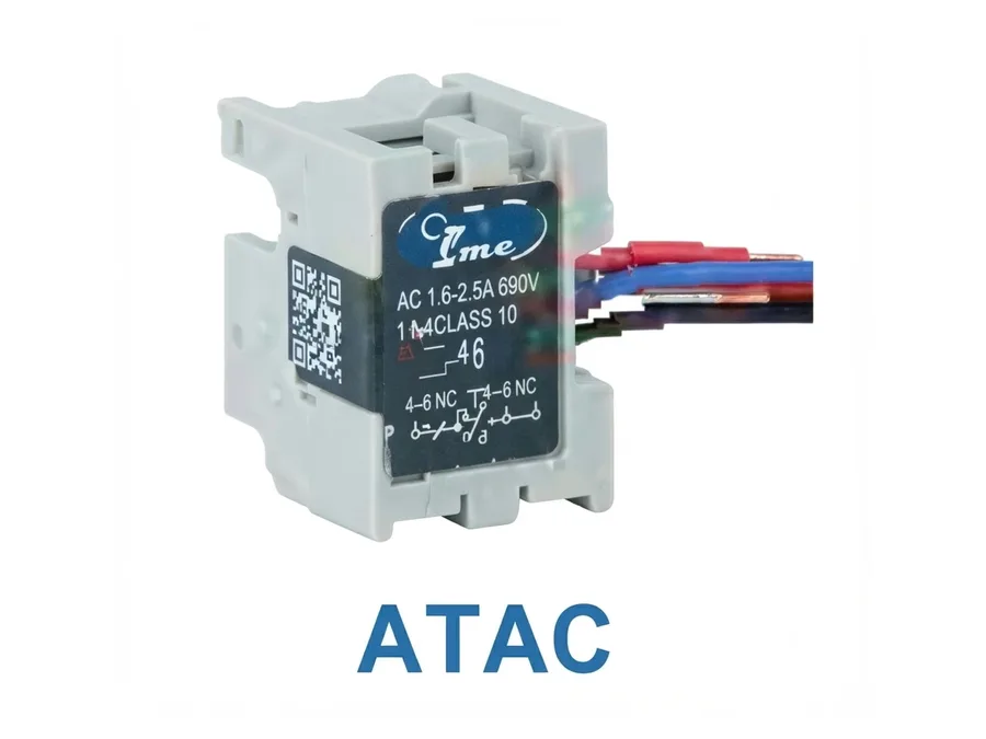Lauritz Knudsen dsine DN0, DN1 Trip Alarm Contact 2 C/O Right