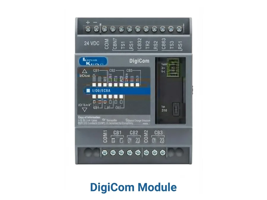 Lauritz Knudsen U-POWER OMEGA DigiCom Module Status Monitoring and Control