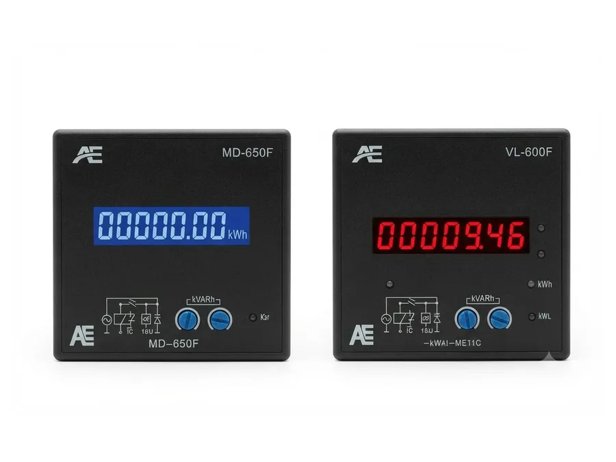 Lauritz Knudsen 4000 Series kWh LED Energy Meter Class 1
