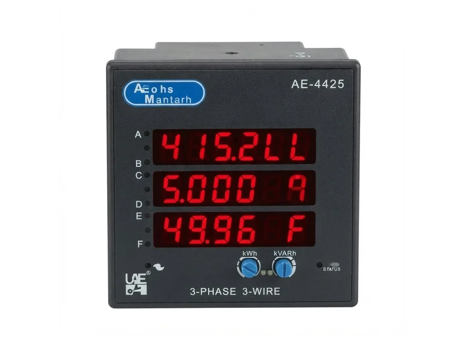 Lauritz Knudsen 4405 Series LED Basic Multifunction Meter Class 0.5 with RS485