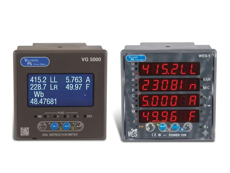 Lauritz Knudsen 5000 Series LED Advanced Multifunction Meter Class 0.5S with Ethernet
