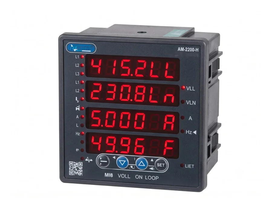 Lauritz Knudsen 5010 Series LED Advanced Multifunction Meter Class 1 with RS485