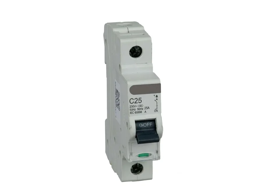 Lauritz Knudsen BB Series Single Pole (SP) 16A 130V DC Miniature Circuit Breaker