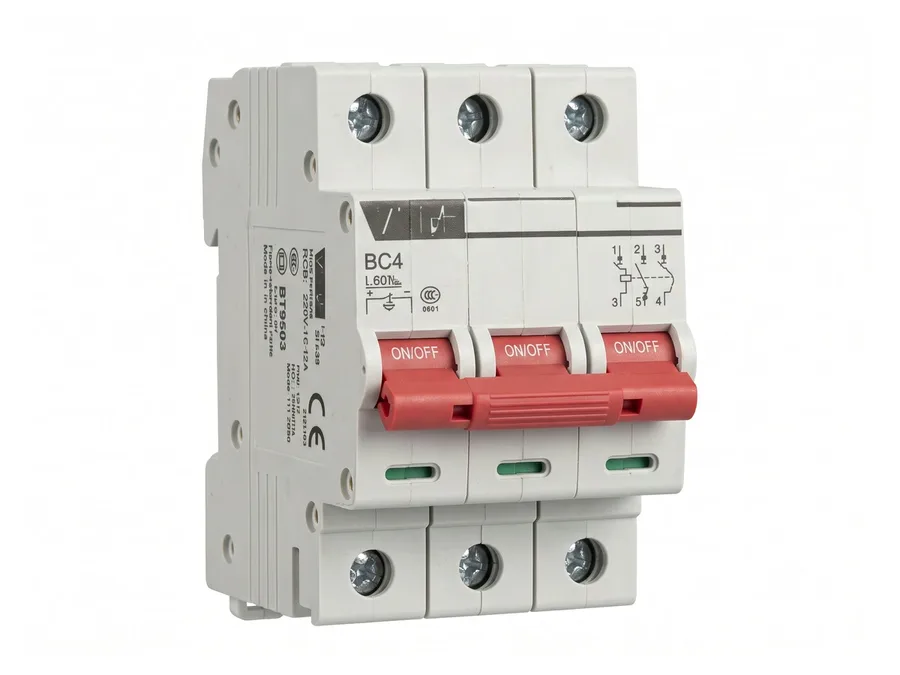 Lauritz Knudsen Three Pole (TP) 80A Isolator