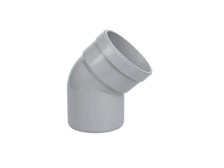 Finolex SWR Selfit Bend 45 Degree 90mm (3 inch) Drainage Fitting