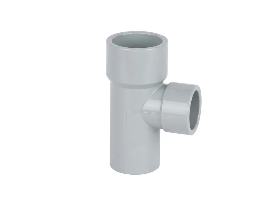 Finolex SWR Selfit Reducing Tee Plain 160x110mm (6x4 inch) Drainage Fitting