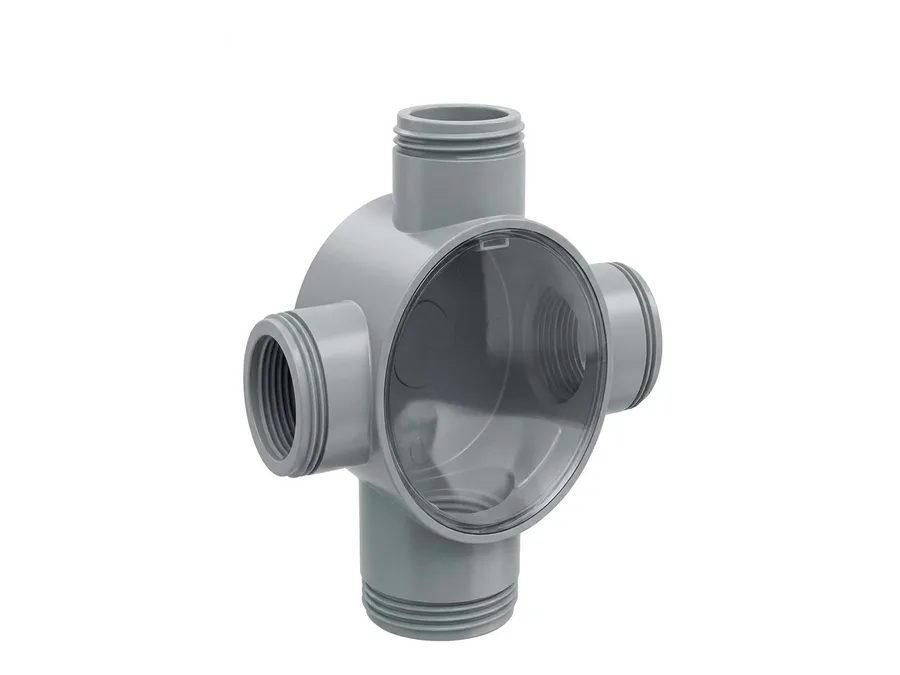 Finolex SWR Selfit Multi Floor Trap Square Jali 110mm (4 inch) Drainage Fitting