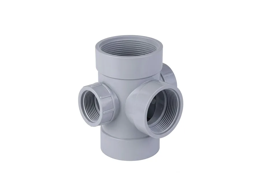 Finolex SWR Selfit Height Riser 110x50/40mm (4x1-1/2/1-1/4 inch) Drainage Fitting