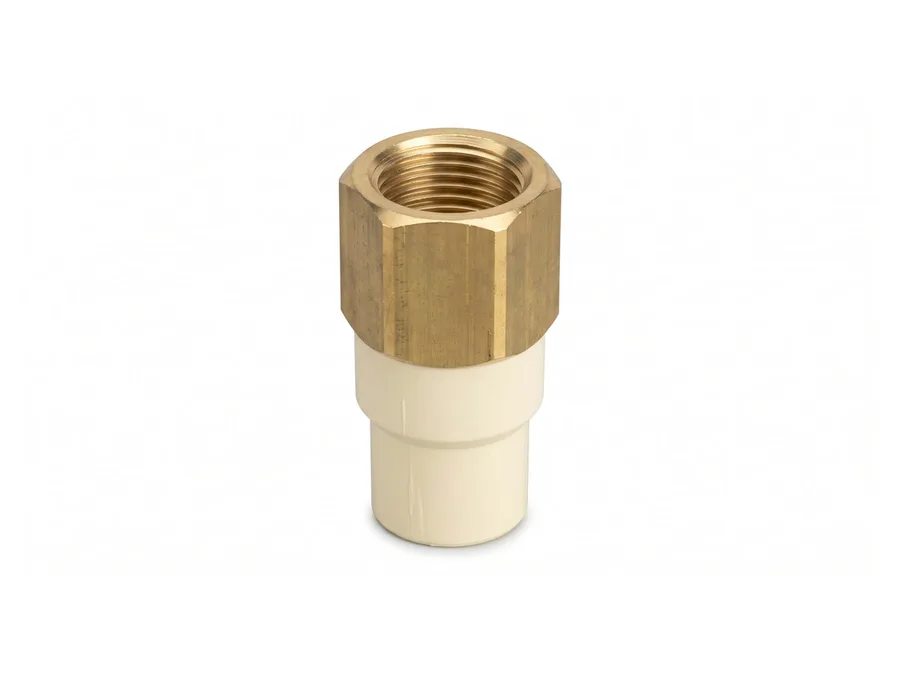 Finolex Brass FTA (Female Threaded Adaptor) 34.90mm (1-1/4 inch) SDR-11 CPVC