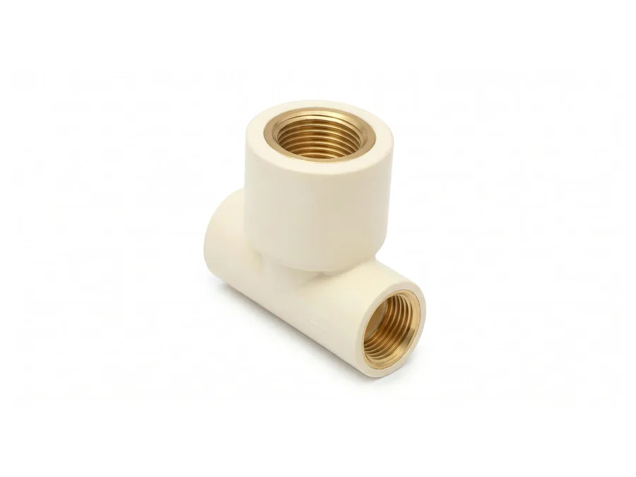 Finolex Brass Tee 15.90mm (1/2 inch) SDR-11 CPVC